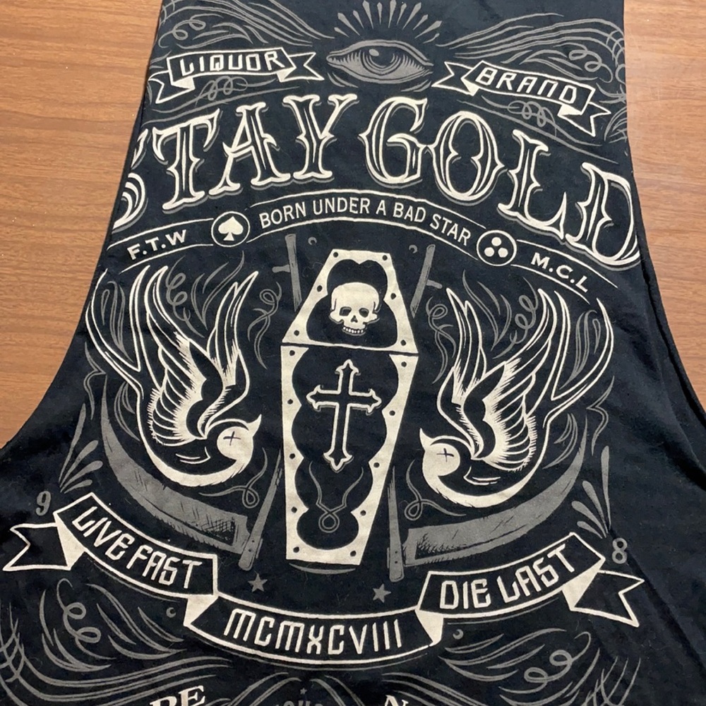 Liquor Brand tank top muscle shirt